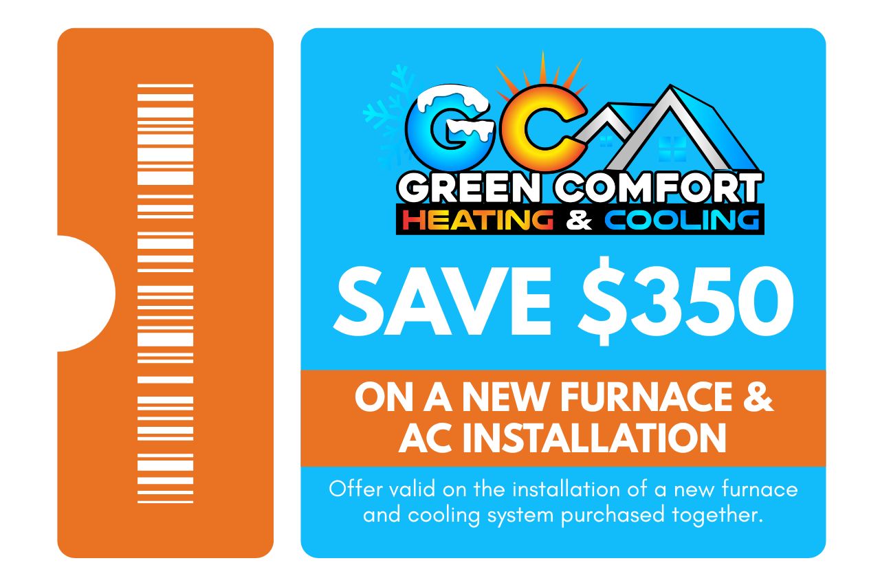 SAVE $350 On A New Furnace & AC Installation